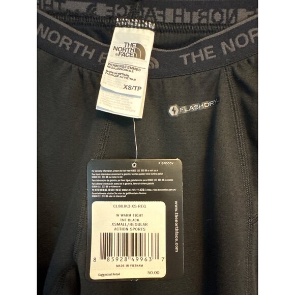 NWT The North Face Warm Moisture Wicking Tight Size XS - Picture 2 of 3